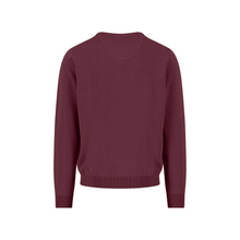 Load image into Gallery viewer, Maroon sweater on a white background