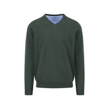 Load image into Gallery viewer, Green sweater on a white background