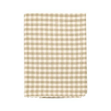 Load image into Gallery viewer, Gingham Tablecloth Natural | 130cm x 180cm