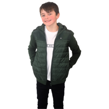 Load image into Gallery viewer, Diesel Boys Hooded Zipper "Granger" | Green