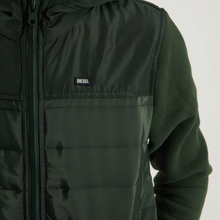 Load image into Gallery viewer, Diesel Boys Hooded Zipper "Granger" | Green