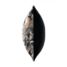 Load image into Gallery viewer, Gallium Black Cushion | 35x50cms