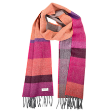 Load image into Gallery viewer, Mc Nutt of Donegal Lambswool Havanna Stripe