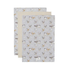 Load image into Gallery viewer, Two sheets of paper with dog pattern on a white background