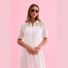 Load image into Gallery viewer, Leo & Ugo White Top & Cami