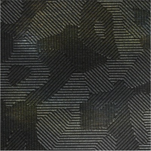 Load image into Gallery viewer, Textured black and gray patterned material