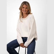 Load image into Gallery viewer, Kate and Pippa Annabelle Top | White