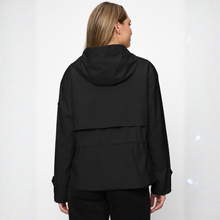 Load image into Gallery viewer, Person wearing a black jacket on a white background