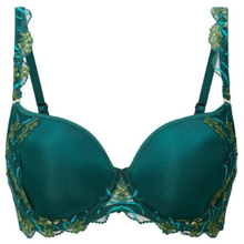 Load image into Gallery viewer, LingaDore Green Floral T Shirt Bra