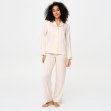 Load image into Gallery viewer, LingaDore Satin Stripe Button Through Pyjama Set
