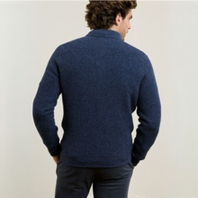 Load image into Gallery viewer, Man wearing a blue sweater against a plain background