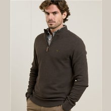 Load image into Gallery viewer, Magee Superfine Lambswool Half Zip
