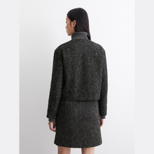 Load image into Gallery viewer, Person wearing a dark gray textured outfit on a white background