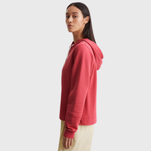 Load image into Gallery viewer, Marco O' Polo Organic Cotton Hooded Sweatshirt | Berry