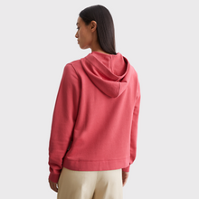Load image into Gallery viewer, Marco O' Polo Organic Cotton Hooded Sweatshirt | Berry