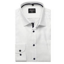 Load image into Gallery viewer, Marvelis Body Fit Shirt w/Navy Trim