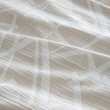 Load image into Gallery viewer, Otto Natural Duvet Quilt Set