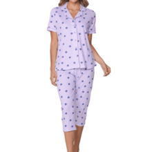 Load image into Gallery viewer, Rebelle by Pastunette Full Button 3/4 Pyjama Set