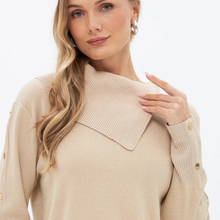 Load image into Gallery viewer, Passioni Gold Polo Jumper