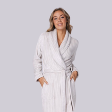Load image into Gallery viewer, Pastunette Premium Soft Stripes Luxury Dressing Gown