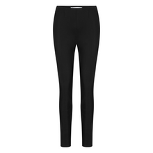 Load image into Gallery viewer, Rafaello rossi penny trousers in black colour showing front off trouser