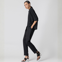Load image into Gallery viewer, Person wearing a black outfit on a white background