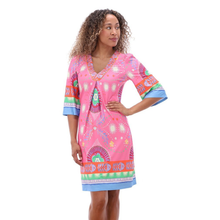 Load image into Gallery viewer, Model wearing K-Design Knee Length Dress with white background