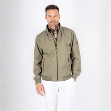 Load image into Gallery viewer, Man wearing a green jacket on a white background