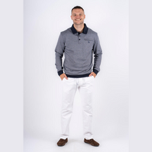 Load image into Gallery viewer, Pre-End Collared Polo Sweatshirt