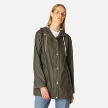 Load image into Gallery viewer, Ilse Jacobsen Rain Jacket | Army