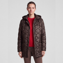 Load image into Gallery viewer, Jacket on Model with red jumper underneath