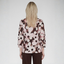 Load image into Gallery viewer, Rear of top on woman on grey background
