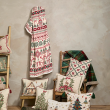 Load image into Gallery viewer, Scandi Reindeer Boucle Throw | 130x170cm