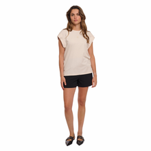 Load image into Gallery viewer, Full view of model wearing Rino & Pelle Sleeveless Top in Birch