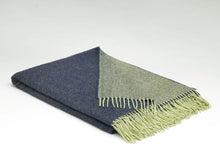 Load image into Gallery viewer, McNutt Throw Supersoft Reversable Navy/Apple
