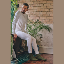 Load image into Gallery viewer, Model wearing socks and Thermals