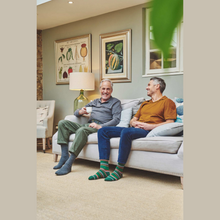 Load image into Gallery viewer, Lifestyle image of men in socks