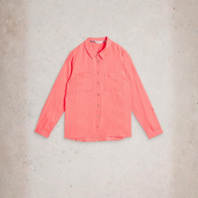 Load image into Gallery viewer, Front of White Stuff Sophie Linen Shirt, with a white background.