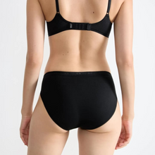 Load image into Gallery viewer, Sloggi Basic+ High Leg Tai Brief 4 Pack | Black