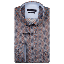 Load image into Gallery viewer, Giordano Print Stretch L/S Shirt