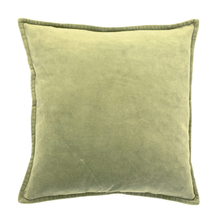 Load image into Gallery viewer, Green cushion on a white background