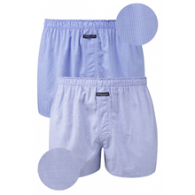 Load image into Gallery viewer, Vedonaire Woven Cotton Boxer Shorts 2pk
