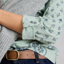 Load image into Gallery viewer, White Stuff Annie Jersey Green Print Shirt