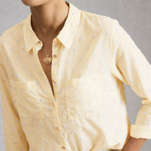 Load image into Gallery viewer, woman wearing yellow blouse