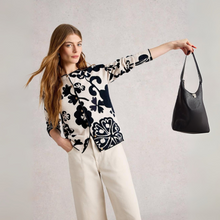 Load image into Gallery viewer, White Stuff Lulu Print Cardigan Natural