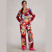 Load image into Gallery viewer, White Stuff Cotton Pyjamas Set | Red/Pink