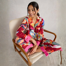 Load image into Gallery viewer, White Stuff Cotton Pyjamas Set | Red/Pink