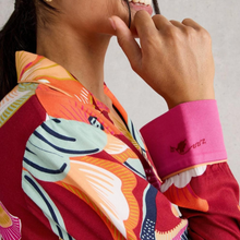 Load image into Gallery viewer, White Stuff Cotton Pyjamas Set | Red/Pink