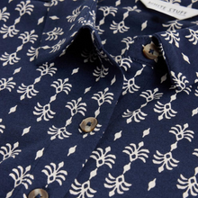 Load image into Gallery viewer, Whitestuff Rua Jersey Shirt Navy Print Dress