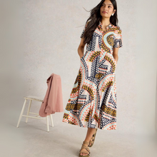 Load image into Gallery viewer, Whitetsuff Rua White Melt Dress